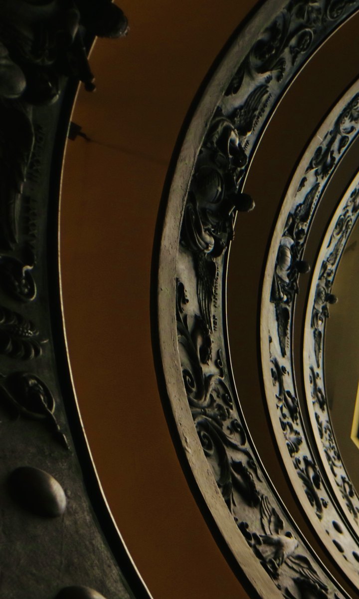 Elegant spiral staircase